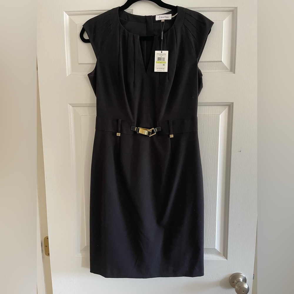 Calvin Klein Black Dress Size 4